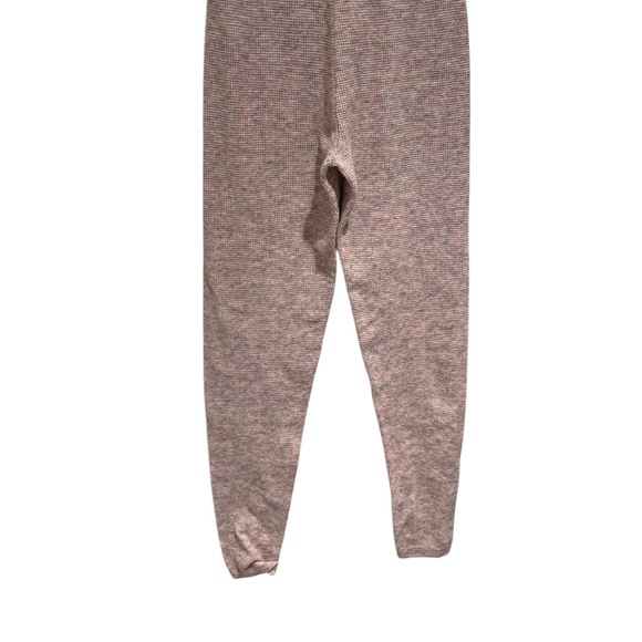 FREE PEOPLE Intimately Free pink & grey knit lounge pant - size xs - Picture 5 of 8